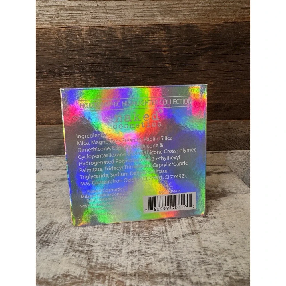 Naked Cosmetics Holographic Highlighter Palette NEW‎ in Box | MSRP = $40